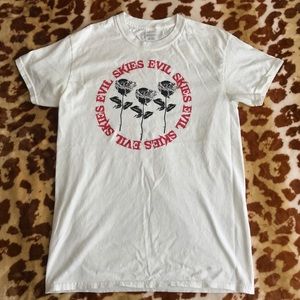 Lil Skies X Half Evil Collaboration T Shirt